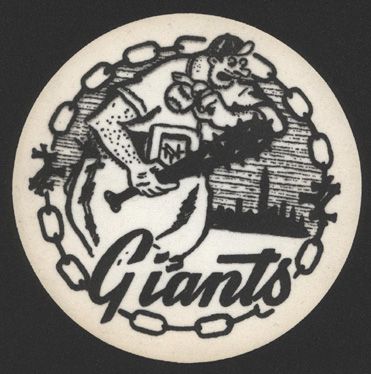 1950s New York Giants BW Patch